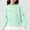 Green, variant on Girls Bow Sweatshirt- Long Sleeve Pullover Cute Casual Round Neck Kids Spring Tops Pink Size 4