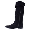 thumbnail image 4 of Womens SC35 Tiriza Slouch Knee High Boots, Black, 4 of 6