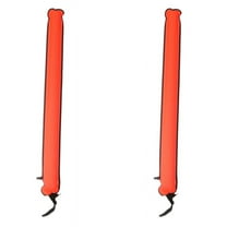 2pcs 110cm Scuba Diving Marker Buoy Signal Tube Gear for Underwater Spearfishing Snorkeling Diver