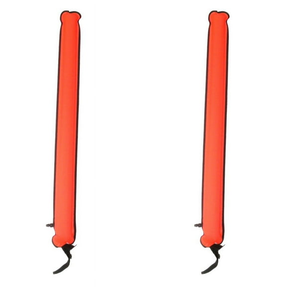 2pcs 110cm Scuba Diving Marker Buoy Signal Tube Gear for Underwater Spearfishing Snorkeling Diver