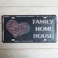 thumbnail image 5 of zhangmingg Style Happy Life License Plate Metal Sign for Home Bar Store Wall Art Poster, 5 of 5