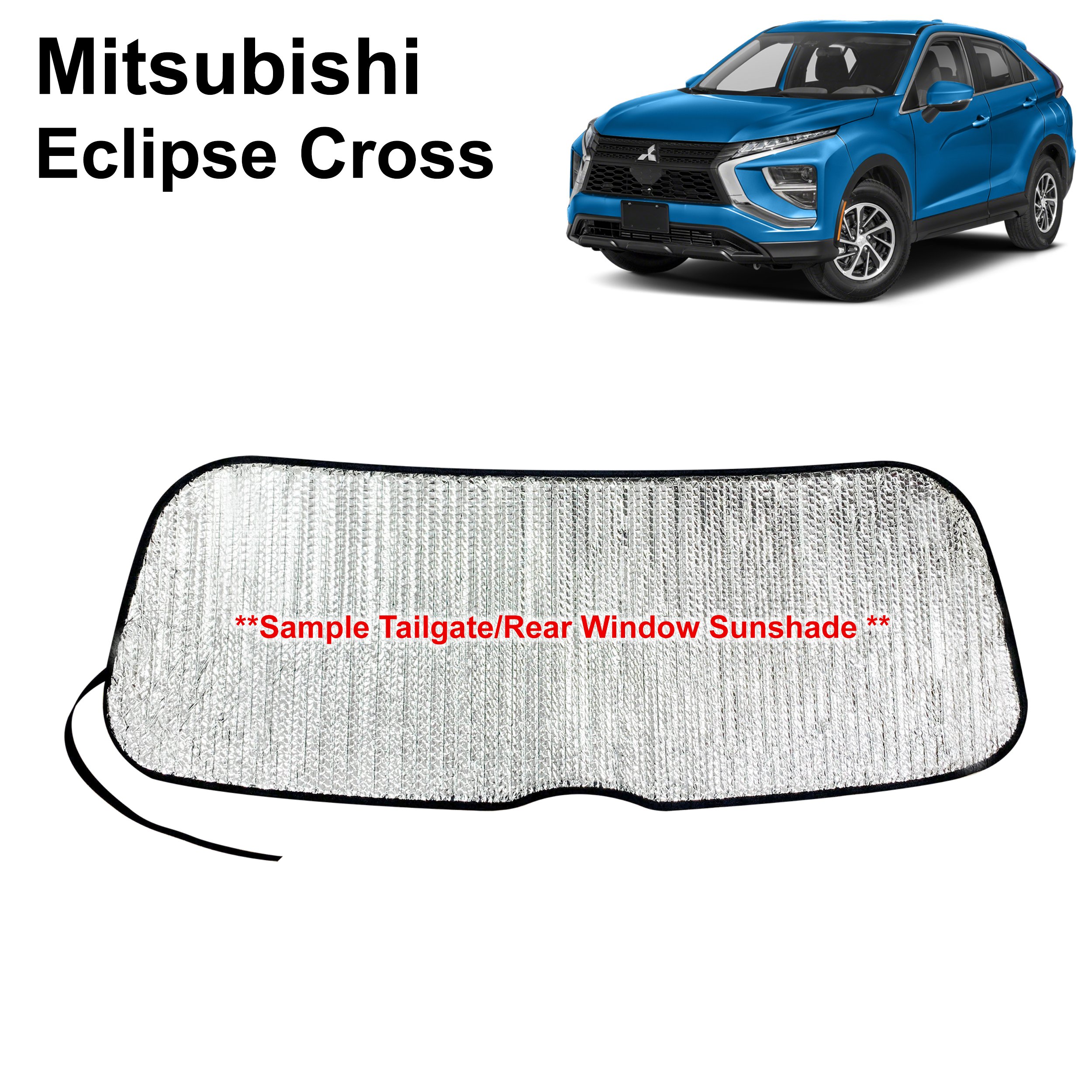 Tailgate Sunshade for 2022 Mitsubishi Eclipse Cross SUV