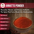 thumbnail image 2 of Achiote Powder Ground Annatto Seeds 4 oz - Great for Adding Color and Mild Flavor in Soup, Stews, Meats and Mexican Recipes, 2 of 7