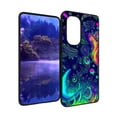 thumbnail image 1 of Compatible with Motorola Moto Edge 2022 Phone Case, Psychedelic-Trippy-Alien-Art-Visuals-Colours12 Case Men Women, Flexible Silicone Shockproof Case for Motorola Moto Edge 2022, 1 of 1