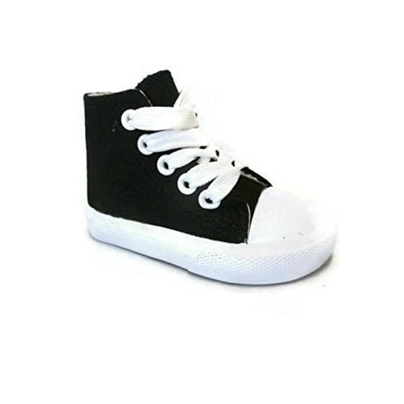 

Pitter Patter Childrens High-Top Canvas Sneaker 6 Colors Available Infant/Toddler/Little Kid