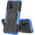 thumbnail image 3 of Pour Motorola Moto E13 Étui, Étui Hybride à Double Couche Robuste et Résistante avec Support Antichoc Compatible avec Motorola E13 (lime), 3 of 5
