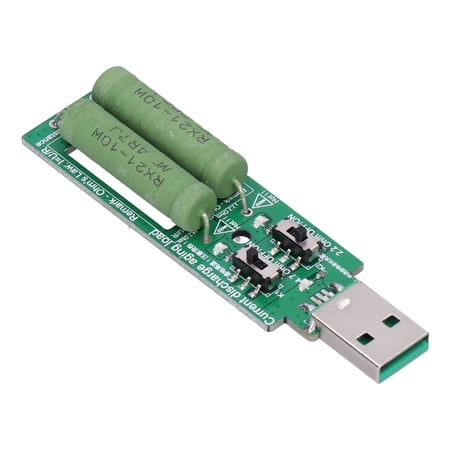Fyydes Mini USB Load Tester Power Bank Discharge Resistor With 1A 2A ...