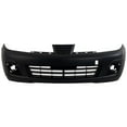 thumbnail image 2 of Suitable for Primed Front Bumper Cover for 2007-2012 Nissan Versa - Direct Fit Replacement (NI1000245), 2 of 9