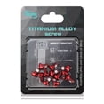 thumbnail image 1 of Mountain Bike Stainless Disc Brake for ROTOR Bolts(12 Pack) M5 X 9mm, T25 Torx, 1 of 4