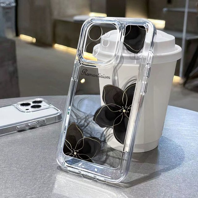 Funda de flores para Samsung A54 5G, Fundas para Samsung Galaxy A53, S22, S21, S20 FE, A13, A34, A71, S23 Ultra, A33, A52, cubierta transparente de silicona Fivean unisex