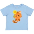 thumbnail image 3 of Inktastic Cute Cat, Orange Cat, Kitty, Kitten, Sunflower Girls Baby T-Shirt, 3 of 5