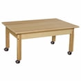 thumbnail image 5 of wood designs rectangular activity table, 5 of 7