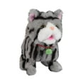 thumbnail image 2 of MERIGLARE Walking Cat Toy Electronic Walking Kitty Figure with Role Playing And Recording Abilities Suitable for Early Childhood Development Parent Child Gray, 2 of 6