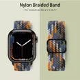 thumbnail image 3 of Correa De Nailon Trenzado Para Apple Watch Banda Elástica, 3 of 6