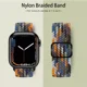 thumbnail image 3 of Correa De Nailon Trenzado Para Apple Watch Banda Elástica, 3 of 6