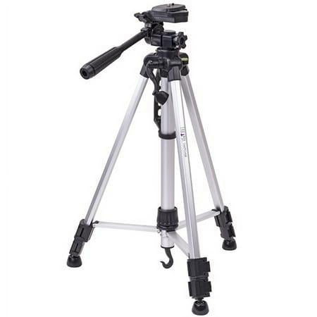 UPC: 0840014139675 | Aluminum 3-Section Tripod with 3-Way Head  58  Max Height