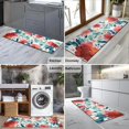 thumbnail image 2 of Pioneer Flower Floral Print Pattern Kitchen Rug Mat,Kitchen Runner Rugs Non Skid Washable,Decorative Kitchen Floor Mats for Kitchen,Sink,Laundry,17"X47", 2 of 5