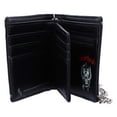 thumbnail image 2 of Men's Motorhead Wallet Tri-Fold Wallet Black, 2 of 2