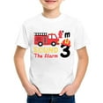 thumbnail image 3 of Hiiyo T-Shirt à Manches Courtes pour Petits Garçons, Blanc, 3 of 3