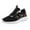 Black, variant on NOKIO Women Running Shoes Athletic Tennis Sneakers Lace Up Mesh Lightweight Breathable Walking Workout Jogging Gym Non Slip Mesh Outdoor Women Shoes Soft Sole Sport Shoes