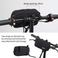 thumbnail image 5 of Bolsa delantera para manillar de bicicleta con funda impermeable, multifuncional, para el hombro., 5 of 5
