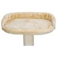 thumbnail image 4 of TRIXIE Oviedo Plush & Sisal 3-Level 41" Cat Tree with Scratching Posts, Condo & Tunnel, Beige, 4 of 8