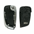 thumbnail image 5 of Black Remote 3 Button Flip Key Shell refit Protective Case for CITROEN, 5 of 10