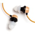 thumbnail image 3 of Symphonized ALN Premium Genuine Wood in-Ear Noise-isolating Headphones, Earbuds, Earphones with Mic (Orange Stripe), 3 of 5