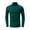 Green, variant on Men's High Neck Shirt Long Sleeve Solid Color Slim Fit Top for Men Fashion Fall Casual Pullover Blouses Tee (Khaki L)