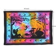 thumbnail image 3 of Multicolor Hippie Mandala Tapestry Poster Multi-styles Indian Wall Hanging Hippie Poster Bedspread Throw, 40x30 inches, 3 of 5