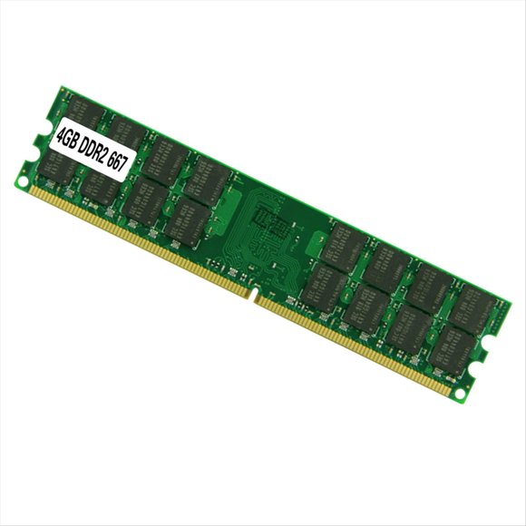 DDR2 4GB Large Capacity Memory RAM 240PIN PC2-5300 667MHz High Frequency Memory Module for Desktop Computer,1 * Memory stick