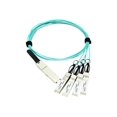 thumbnail image 1 of Axiom - 40GBase-AOC direct attach cable - QSFP+ (M) to SFP+ (M) - 15 m - fiber optic - active, 1 of 4
