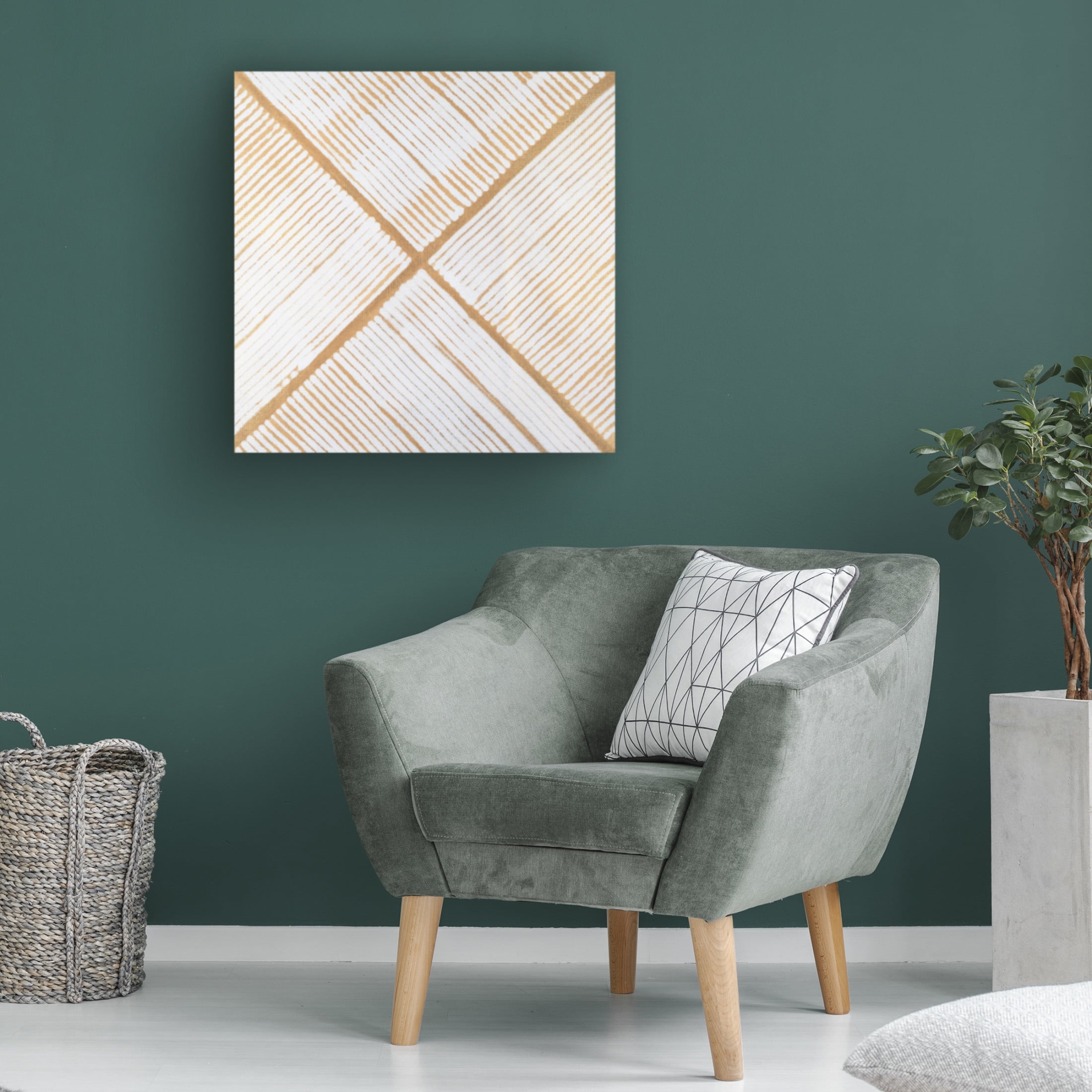 Trademark Fine Art Vanna Lam  Golden Corduroy II Canvas Wall Art