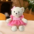 thumbnail image 4 of Vikszoy Plush Toys for Girls, 9.8IN Small Bear Toy Bear Teddy Bear Clothing Doll Wholesale Gift Sweater Bear Children's Gift Christmas Gift Pendant, 4 of 6