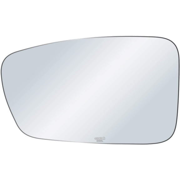 exactafit 8818L Driver Side Mirror Glass Replacement Fits 2011-2014 Hyundai Sonata Left Hand 3m Adhesives