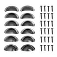thumbnail image 1 of Pièces de Perceuse! Fdelink Ensemble de Poignées de Tiroir-12 Pcs, Ensemble de Poignées de Tiroir Armoire Armoire Tiroir Armoire Demi-Rond Dumpling Petite Poignée 12 Pcs, 1 of 3