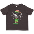 thumbnail image 3 of Inktastic Funny Christmas I'm the Cute Elf with Shoes and Hat Boys or Girls Toddler T-Shirt, 3 of 5