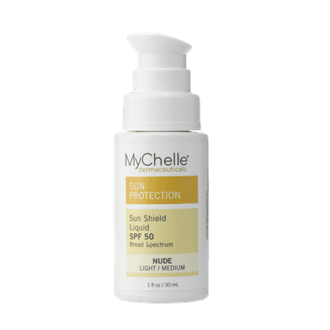 Mychelle Sun Shield Liquid SPF 50 Nude, 1 Oz