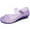 Purple, variant on Odeerbi Toddler Girls Jelly Sandals Comfortable Summer Sandals Kids Crystal Princess Sandals Hollow Out Candy Color Party Shoes Pink