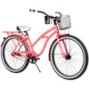 Huffy Hawthorn 26-inch Cruiser Bike for Women, Coral Pink