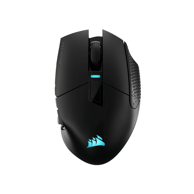 マウス・トラックボール CORSAIR SCIMITAR ELITE WIRELESS SE MMO SCIMITAR ELITE WIRELESS SE MMO Gaming Mouse – Black & Yellow