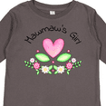 thumbnail image 4 of Inktastic Mawmaw's Girl- heart flowers Girls Long Sleeve Toddler T-Shirt, 4 of 5