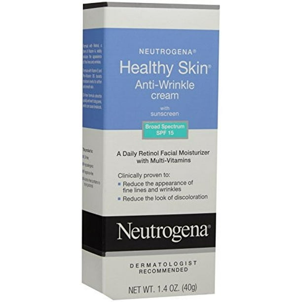 Neutrogena Healthy Skin AntiWrinkle Cream SPF 15 1.4 Ounce Walmart