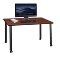 thumbnail image 6 of Regency Kee 60 x 24" Mobile Desk- Cherry Top/Black Legs, 6 of 8