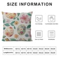 thumbnail image 5 of PHYHOO Easter Pillow Covers, Easter Colorful Egg Decorative Throw Pillow Covers Spring Farmhouse Pillowcase Linen Mushroom Decor for Couch Home Sofa Decor, 5 of 5