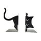thumbnail image 2 of Sujetalibros decorativo con forma de gato negro. Escultura de gato negro. Regalo ideal para amantes de los gatos y para libros pesados. A, 2 of 9