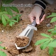 thumbnail image 2 of tasrioml 4-in-1 Gardening Trowel - Stainless Steel Serrated Cutter with Wood Handle & Sheath, 2 of 8