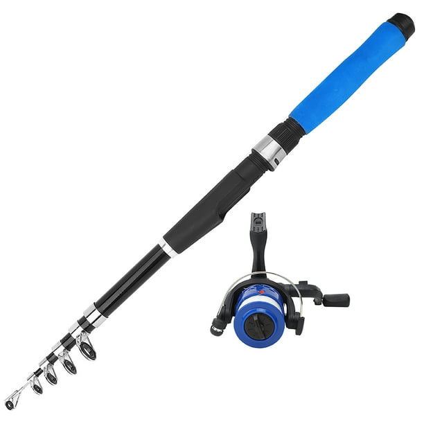 Portable Fishing Rod, Fishing Kit, Large Capacity 5 Guide Rings