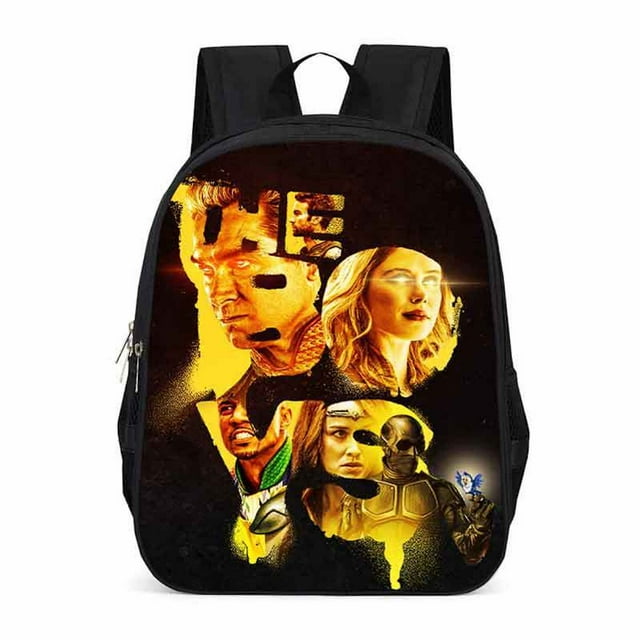 Mochila escolar con dibujos animados para niños, anime, 29 x 12,5 x 39 cm