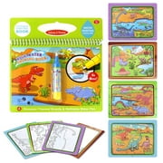 Reusable Magic Water Painting Book Kid Baby Doodle Draw Board Toys/Dinosaur